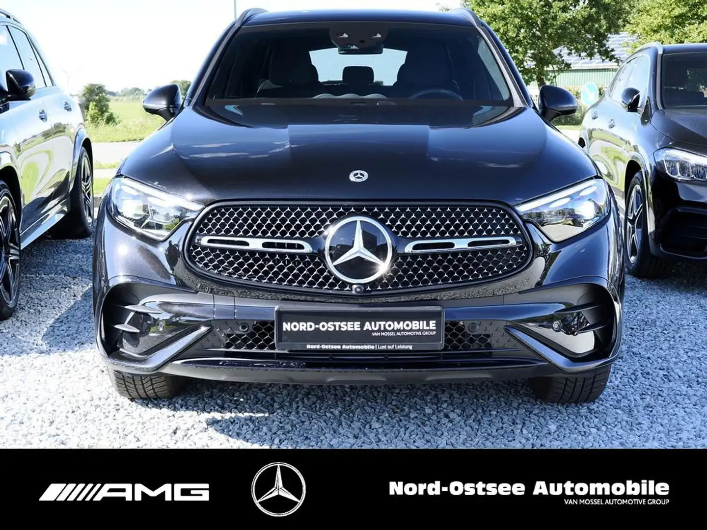 Mercedes-Benz GLC 220 d 4M DISTR NAVI SHZ 360°-KAM LED KLIMA Noir - 2