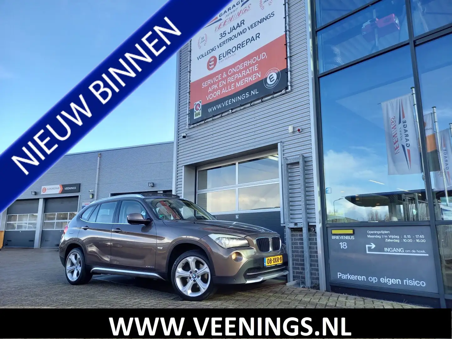 BMW X1 xDrive20i 184PK HIGH EXECUTIVE 4X4 - PANO - LEER + Bruin - 1
