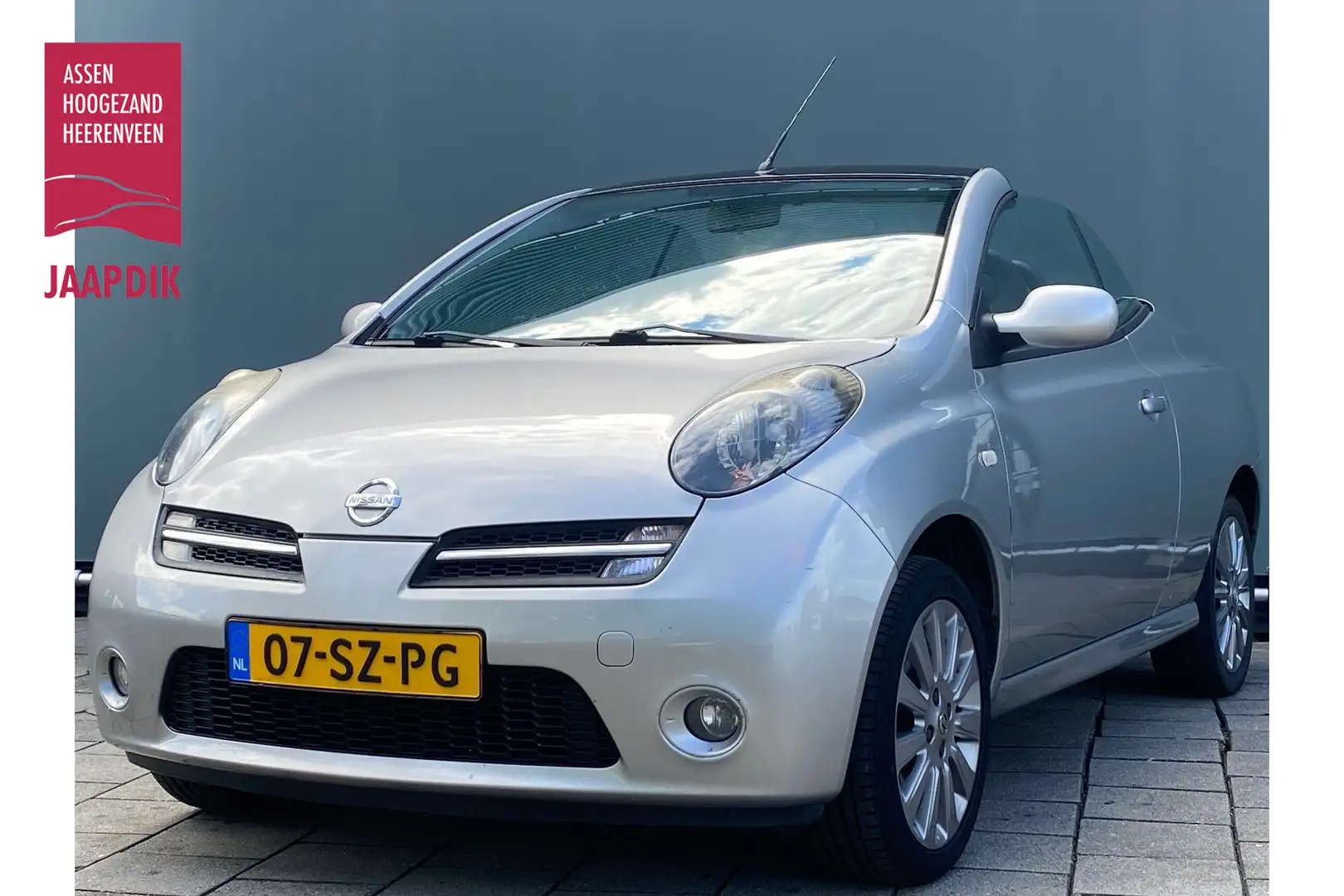 Nissan Micra C+C | BWJ 2006 | 1.6 111PK Tekna Plus | CLIMA | LE Gris - 1