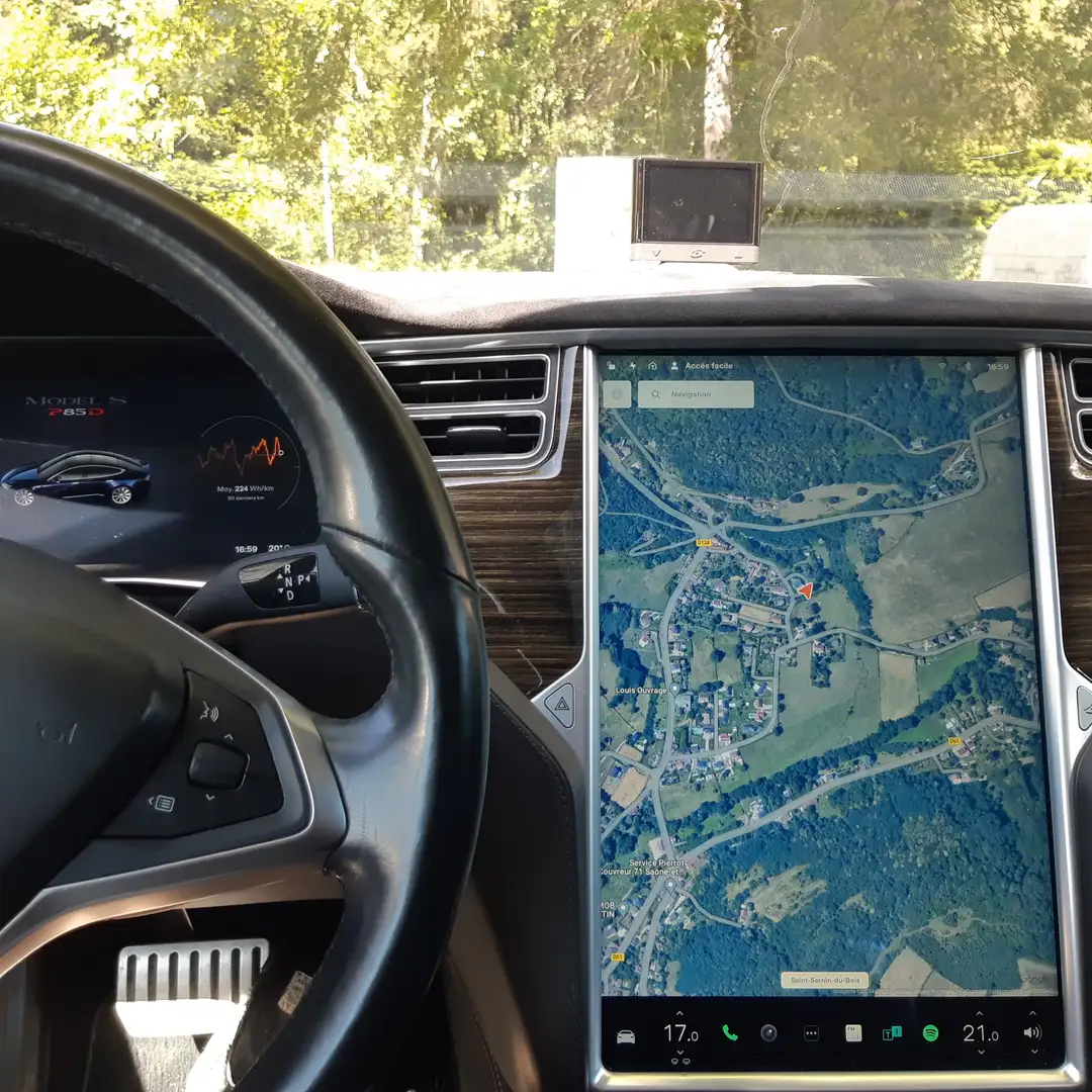 Tesla Model S MODEL+S+85+kWh+Performance+Dual+Motor Bleu - 1