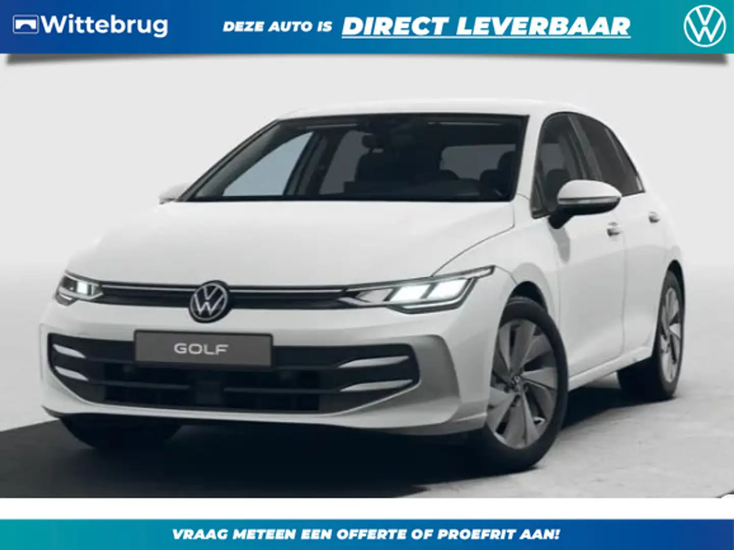 Volkswagen Golf 1.5 eTSI Life Edition !!!Profiteer ook van 2.000 E Wit - 1