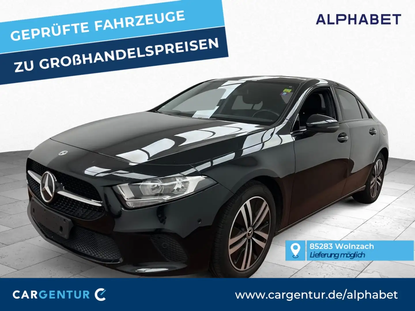 Mercedes-Benz A 200 d Lim. Progressive Pano S-Dach Key Lane Navi Noir - 1