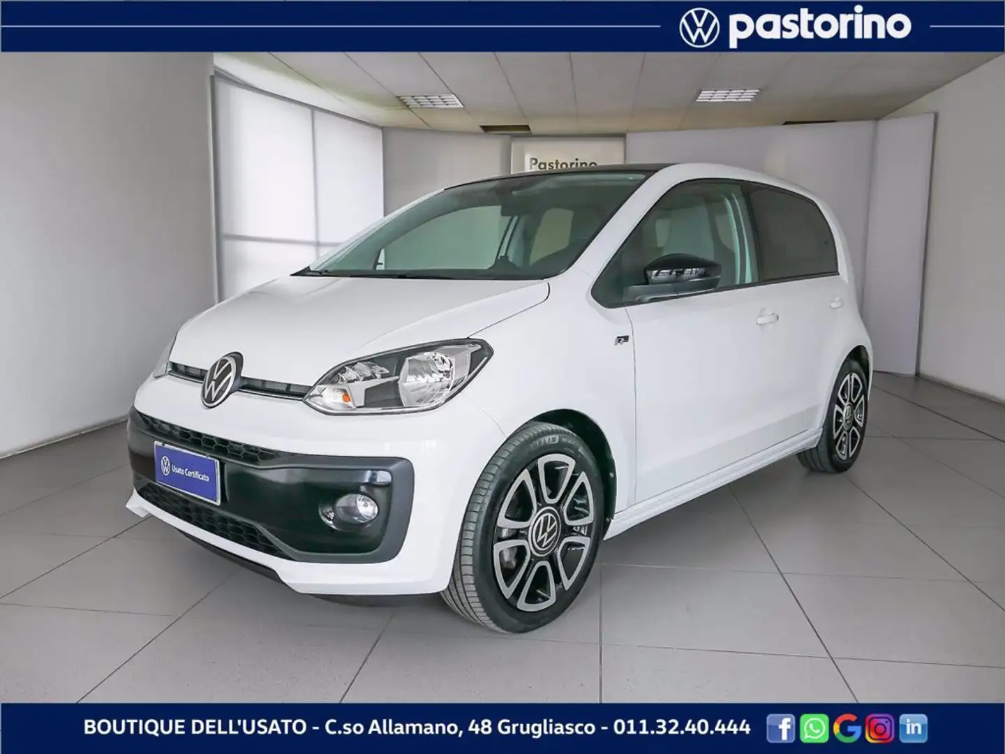 Volkswagen up! 1.0 R-LINE 60CV - iva deducibile Schwarz - 1