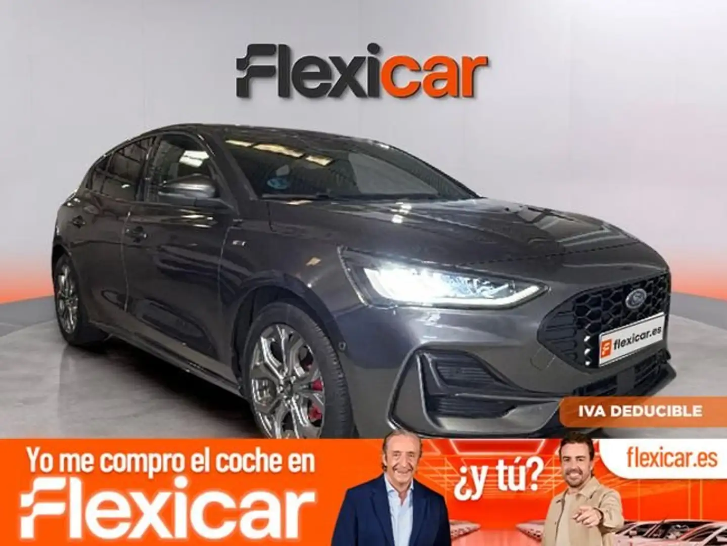 Ford Focus 1.0 Ecob. MHEV 92kW ST-Line Design SIP Gris - 1