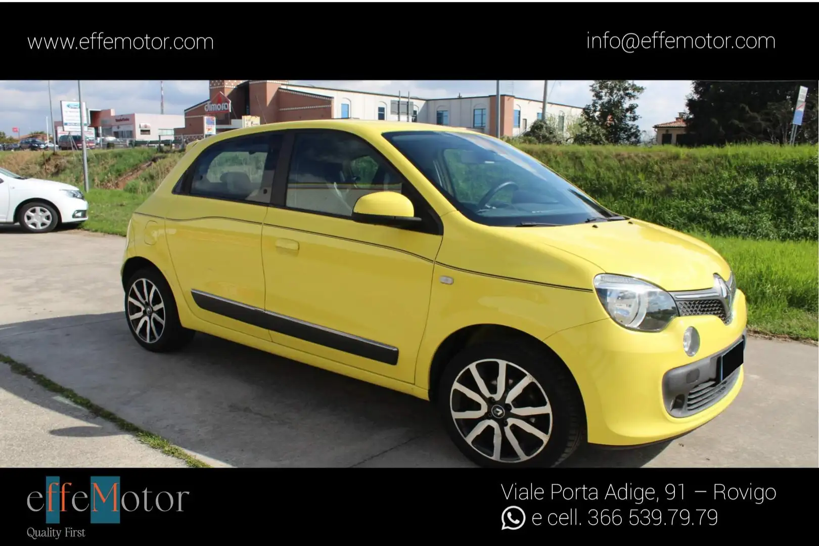 Renault Twingo Twingo 1.0 sce Wave 70cv bellissima Geel - 1