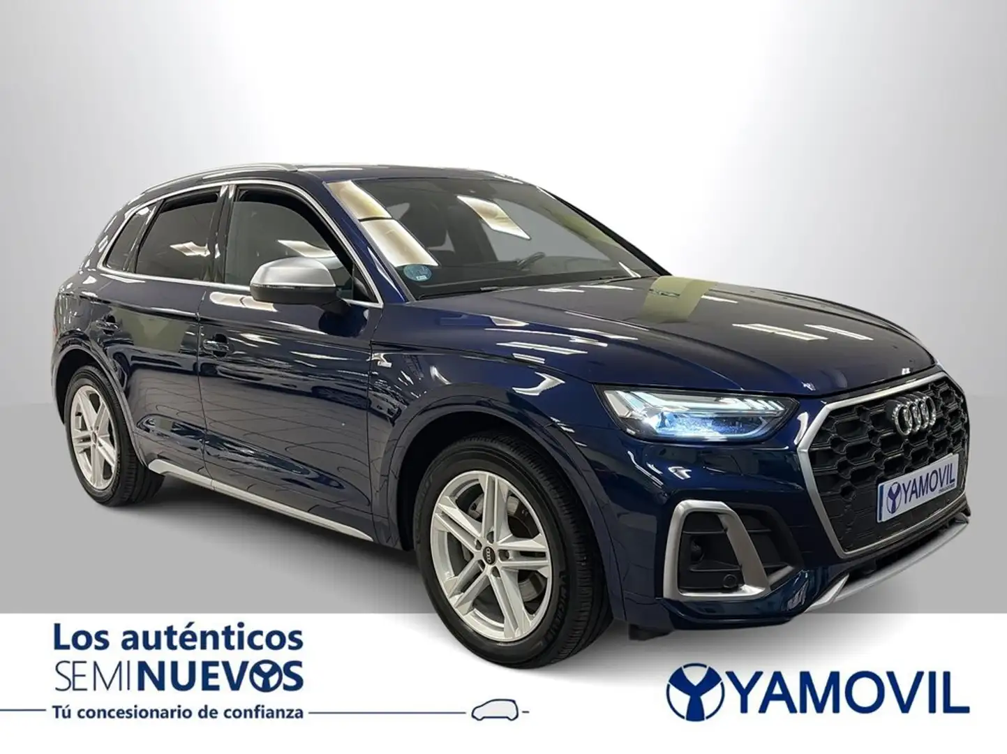 Audi Q5 35 TDI S line S tronic Azul - 2