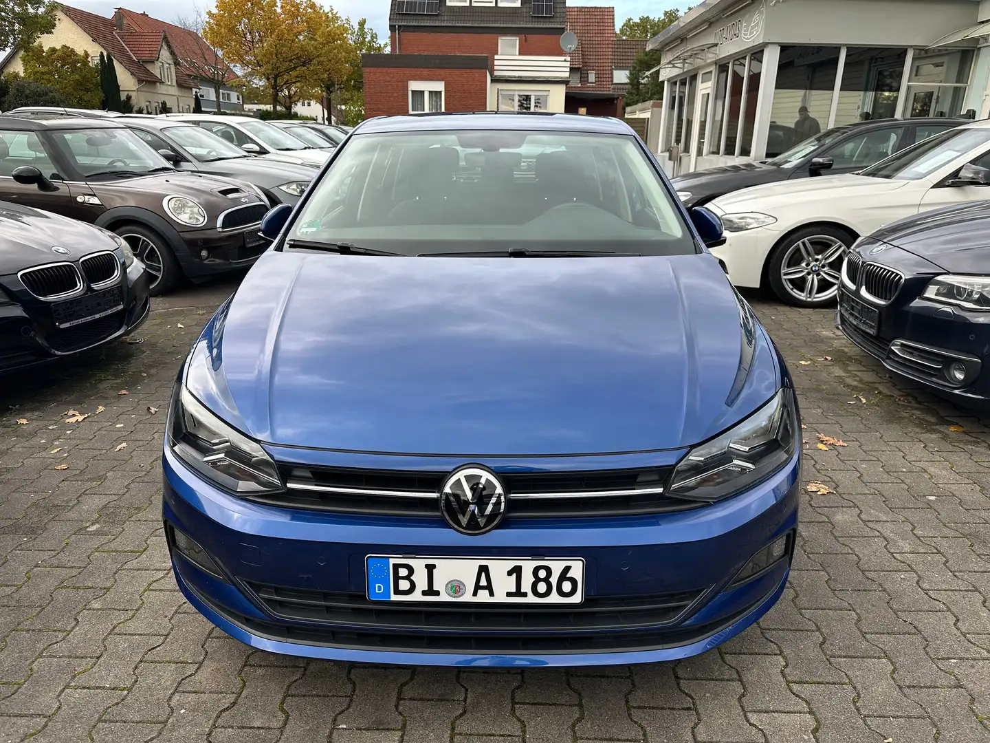 Volkswagen Polo Comfortline Navi-Tempomat-Totewinkel-pdc-sitzheiz. Blauw - 2
