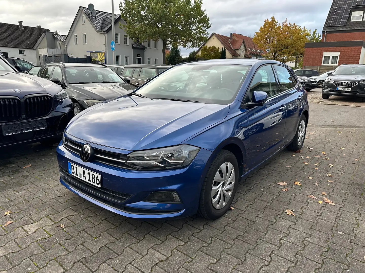 Volkswagen Polo Comfortline Navi-Tempomat-Totewinkel-pdc-sitzheiz. Blauw - 1