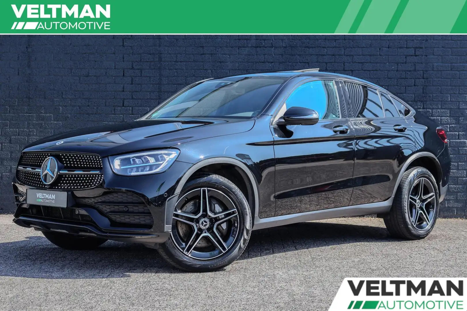 Mercedes-Benz GLC 300 Coupé 300e 4MATIC AMG LINE PANO 360CAMERA LEDER Negro - 1