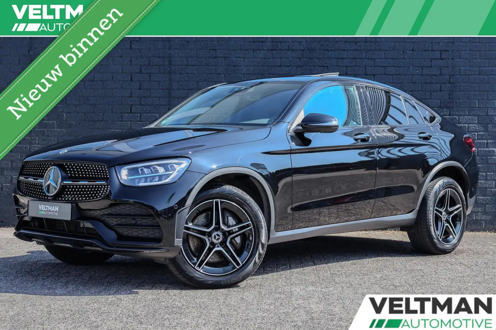 Mercedes-Benz GLC 300 Coupé 300e 4MATIC AMG LINE PANO 360CAMERA LEDER Nero - 1