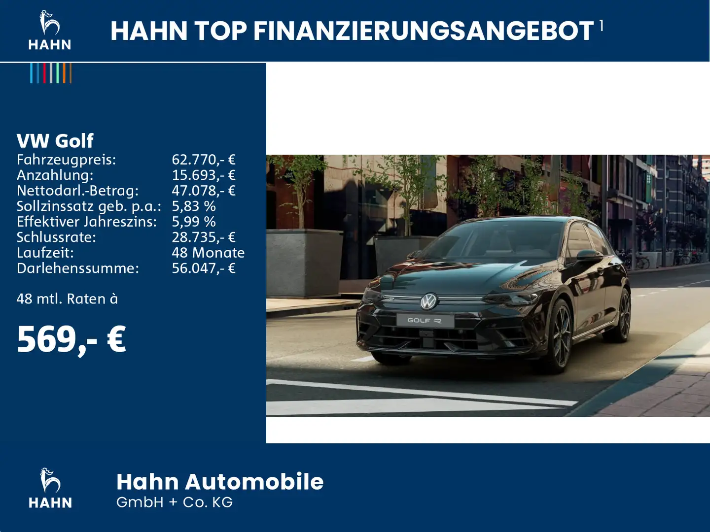 Volkswagen Golf R 2,0  TSI 4M 245 kW/333 PS AHK Black Style Noir - 2