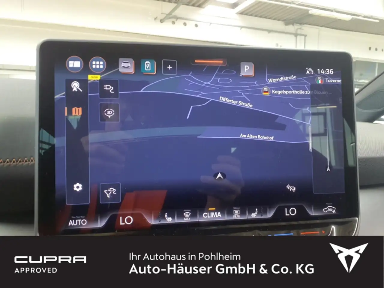 Cupra Born 79kWh WÄRMEPUMPE PARK LED ACC TOP VIEW, миниатюра 3