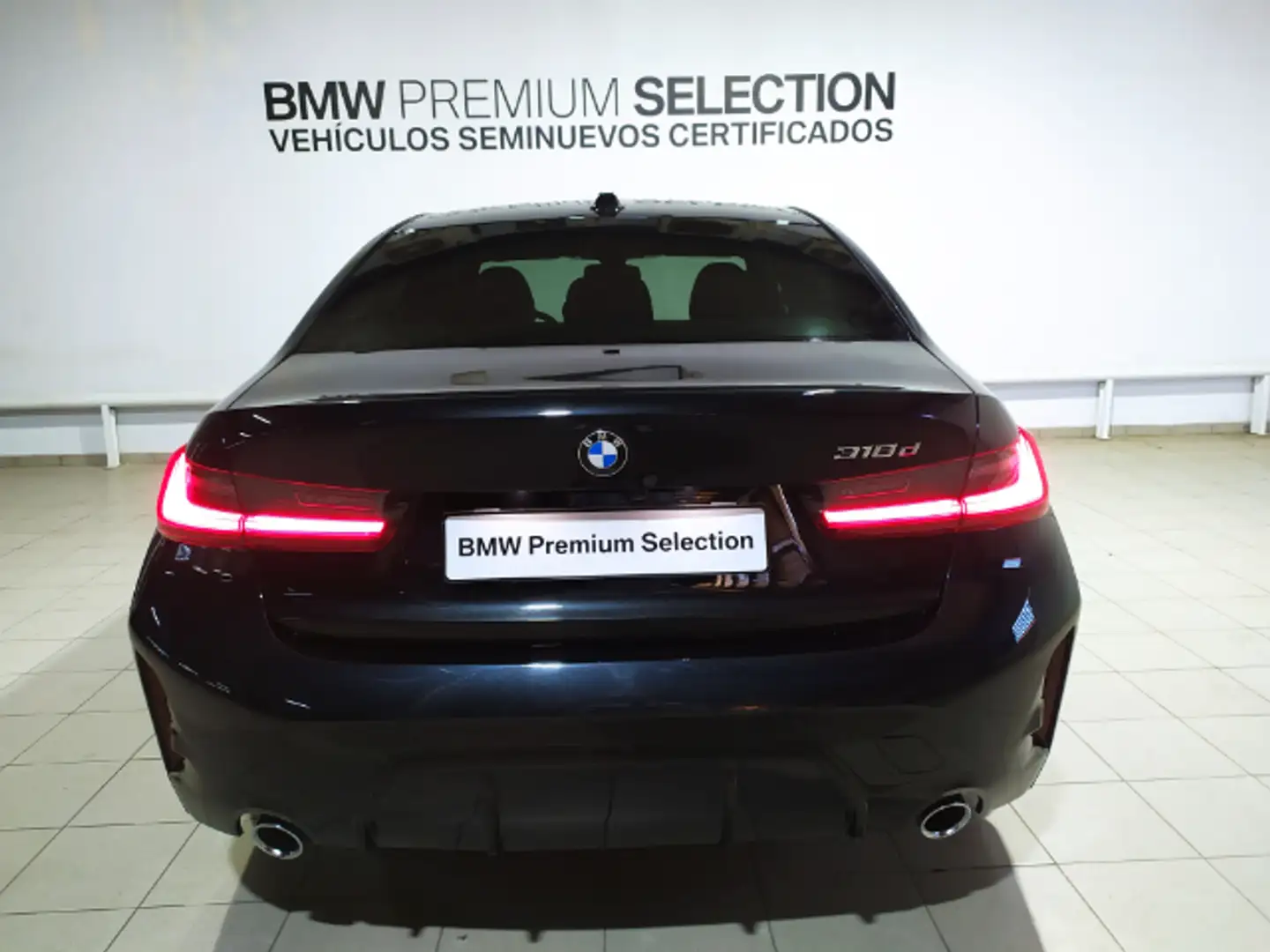 BMW 318 318dA Negro - 2