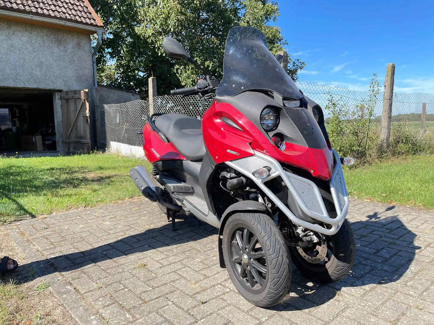 Piaggio Beverly 500 ACHTUNG     Fuoco 500 Rojo - 1