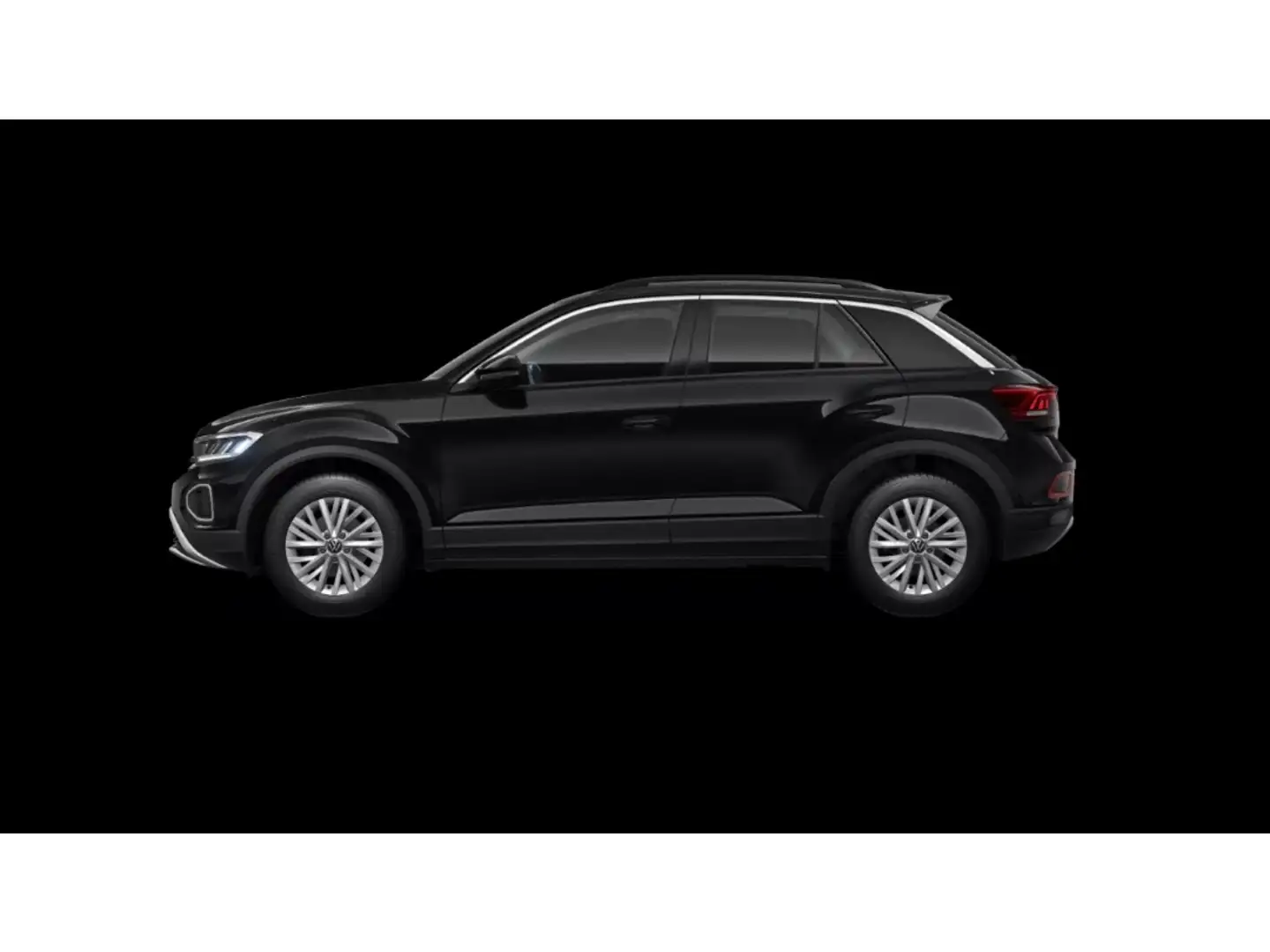Volkswagen T-Roc 1.0 TSI LIFE PDC SITZHZG KLIMA LED Schwarz - 2