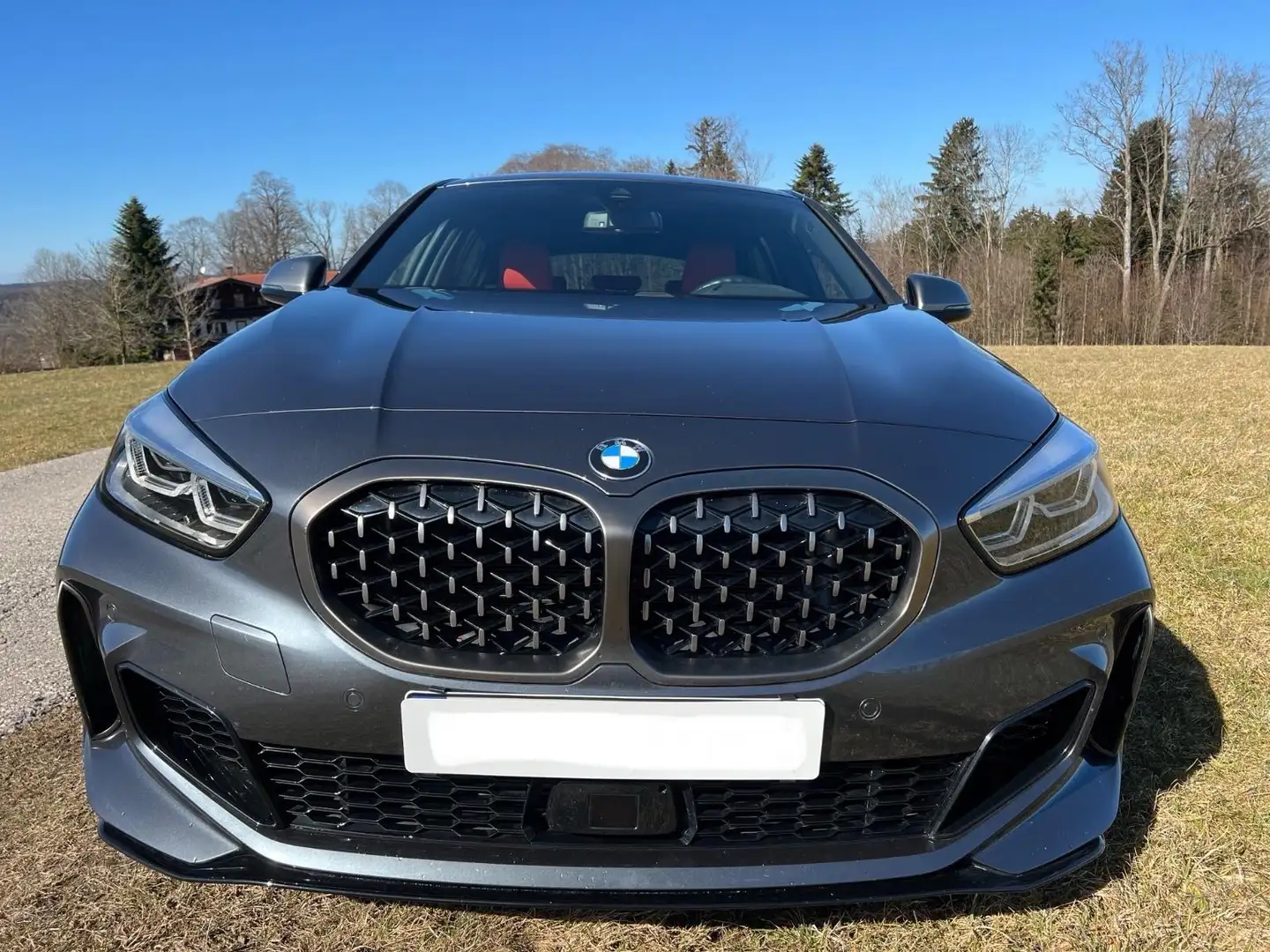 BMW 135 M 135i xdrive auto Gris - 2