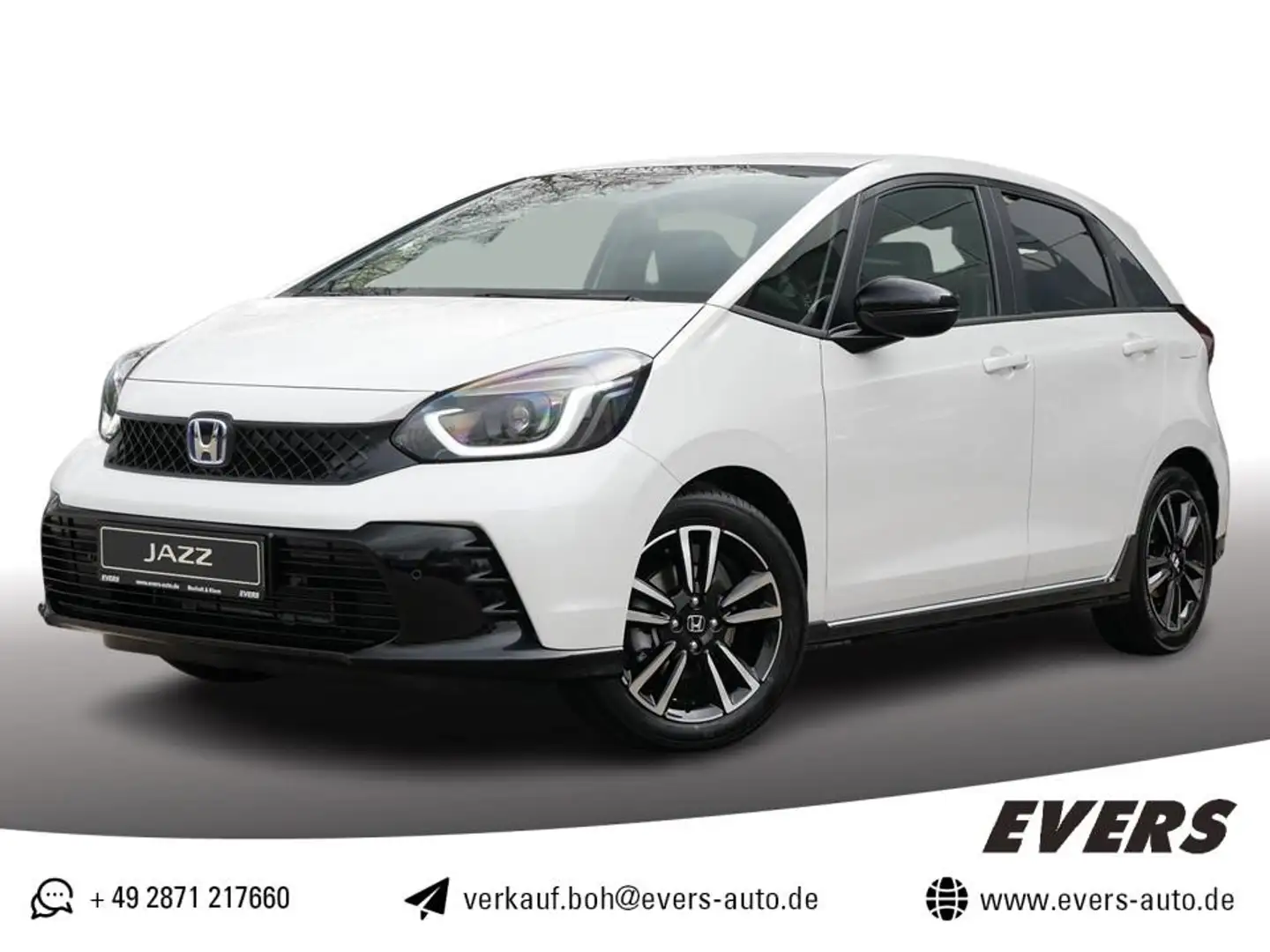 Honda Jazz 1.5 i-MMD HYBRID ADVANCE SPORT ACC+NAVI+SHZ Blanco - 1