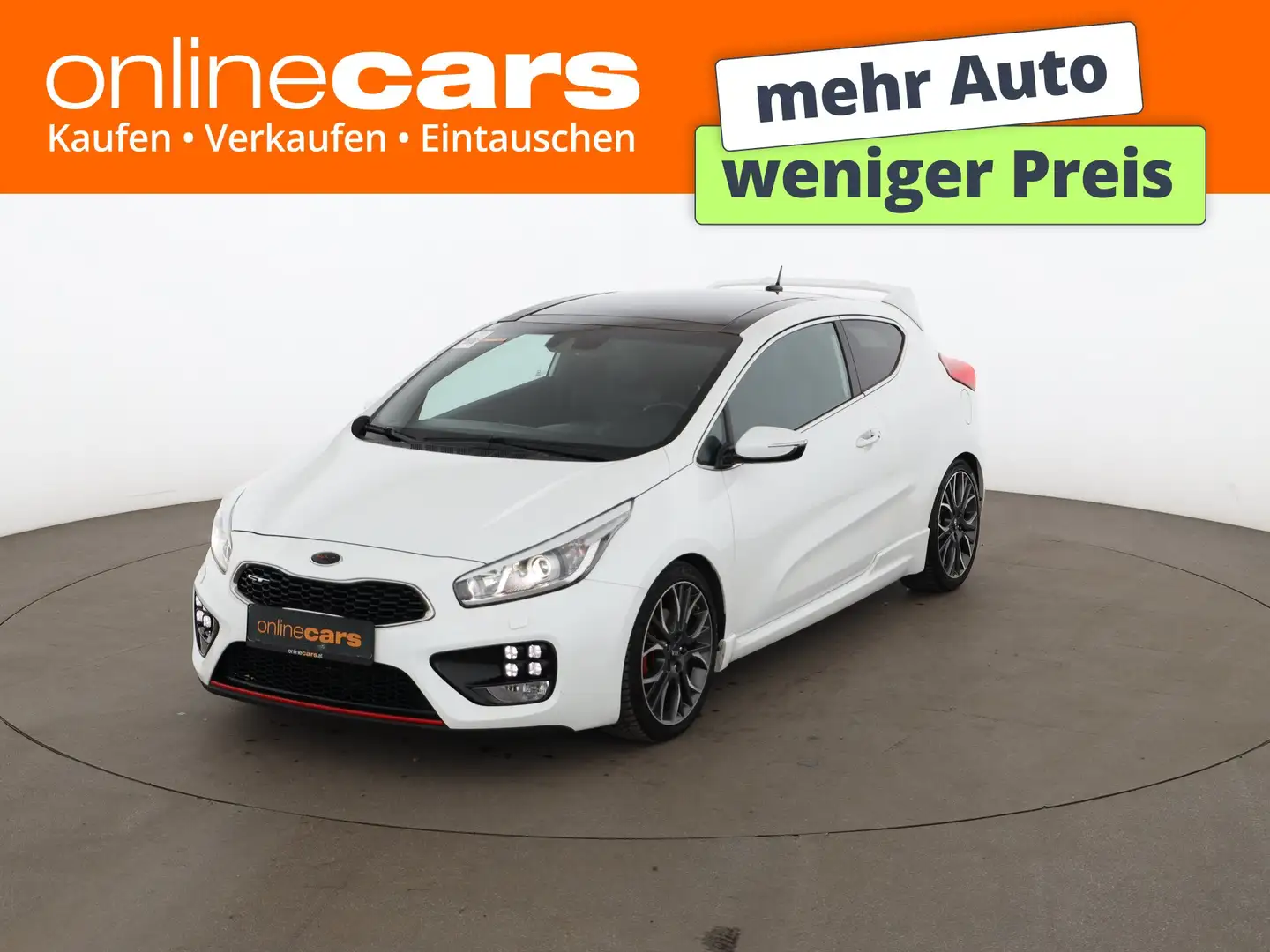Kia ProCeed / pro_cee'd ProCeed 1.6 T-GDi GT XENON SKY LEDER NAVI SITZHZG Weiß - 1