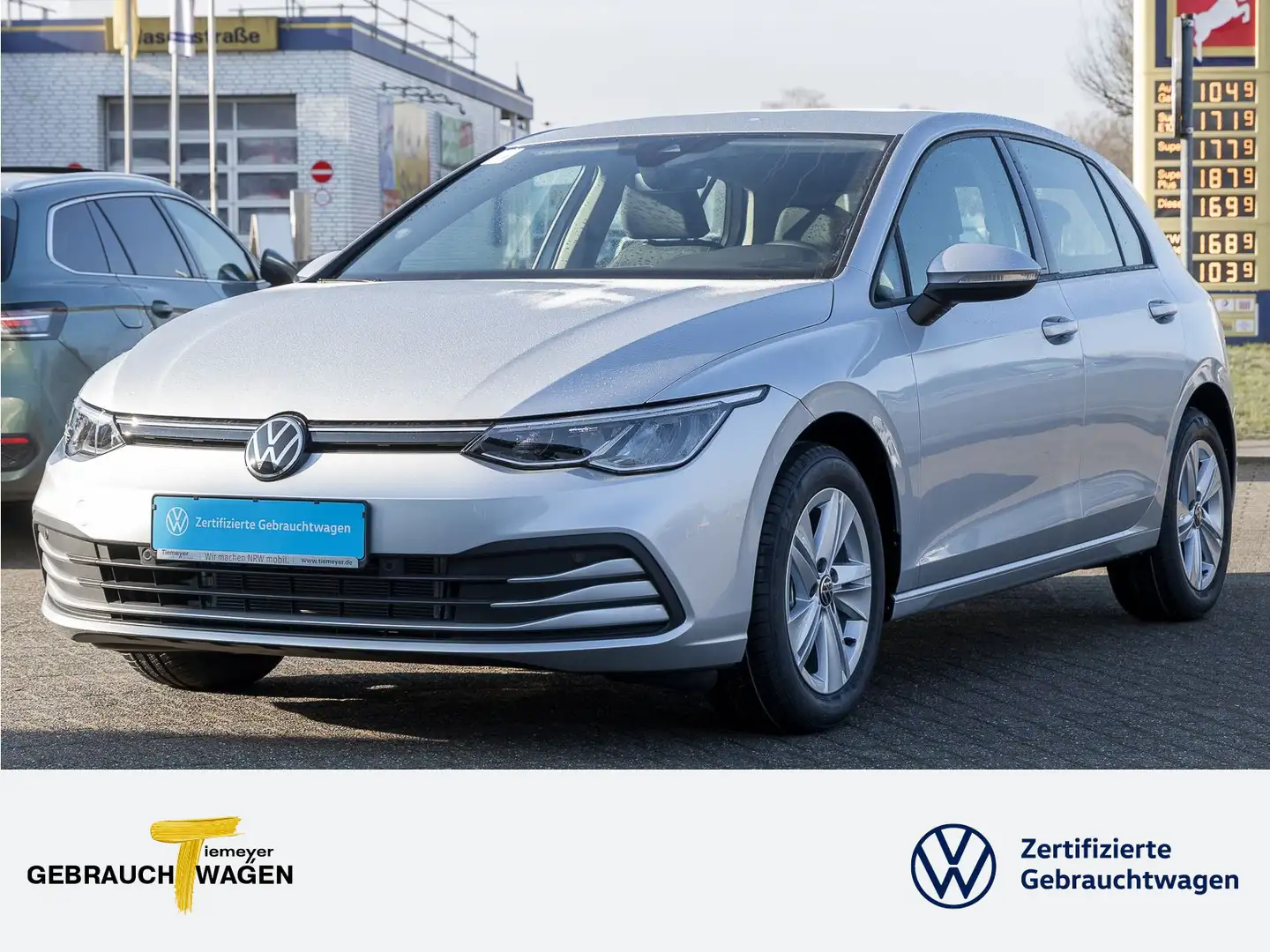Volkswagen Golf 1.5 TSI Life NAVI LED SiHZG ACC Argent - 1