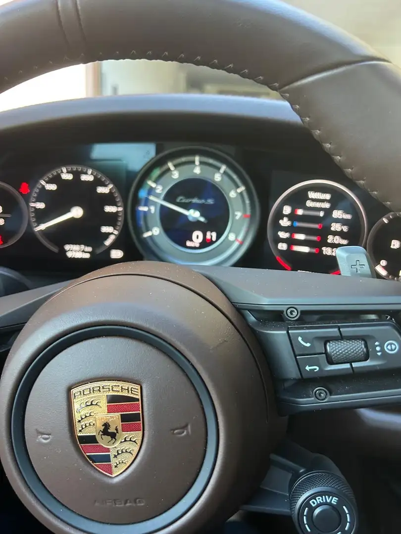 Porsche 911 (992) Turbo S Cabrio BOLLI PAGATI ADESSO Nero - 1