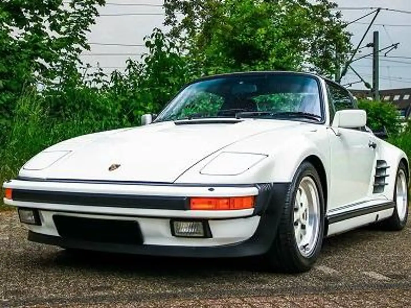 Porsche 930 911 Cabrio 3.2 Carrera Bianco - 2