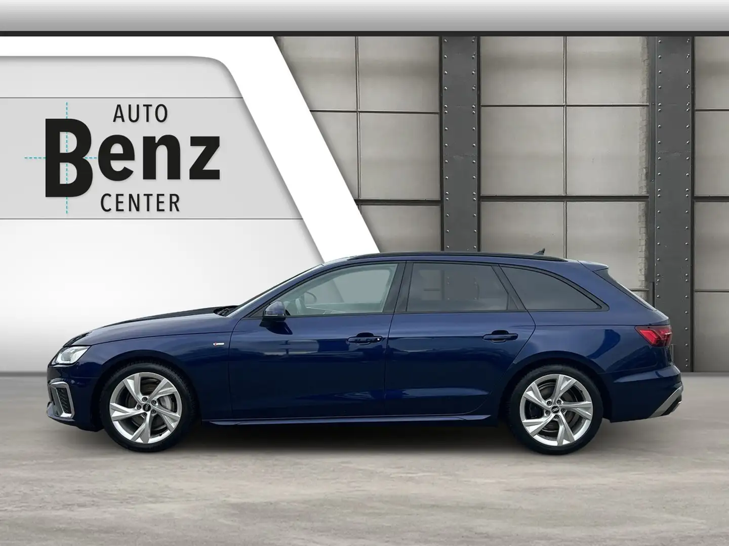Audi A4 AVANT 40 TFSI S-LINE *NAVI*PANO*MATRIX-LED* Klima Bleu - 2