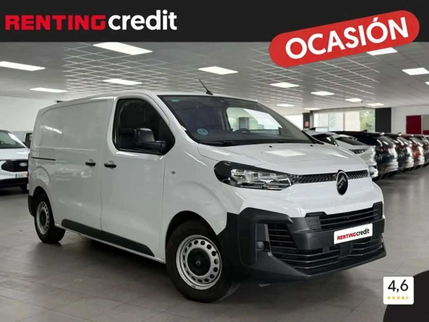 Citroen Jumpy Furgón Talla M BlueHDi 120 S&S 6v Blanco - 1