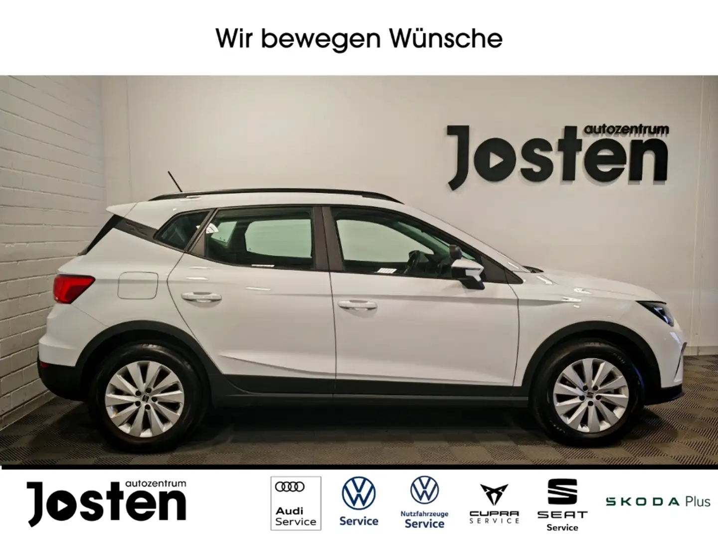 SEAT Arona Style 1.0 TSI LED CarPlay DAB Fahrschule Weiß - 2
