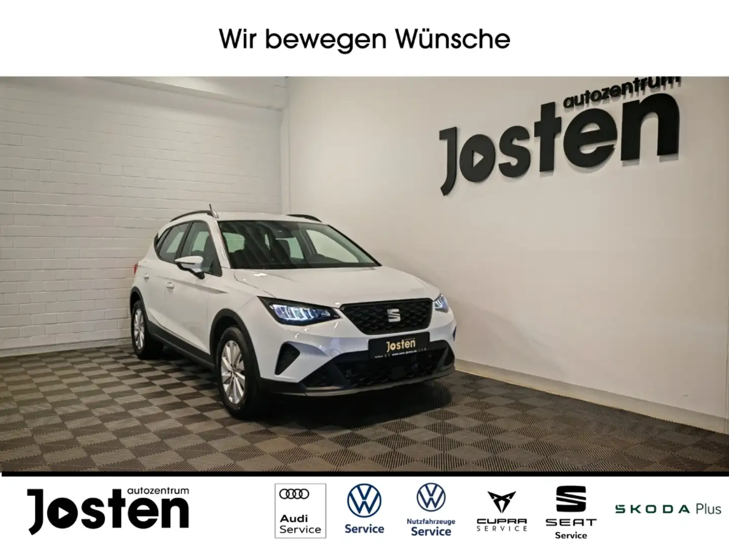 SEAT Arona Style 1.0 TSI LED CarPlay DAB Fahrschule Weiß - 1