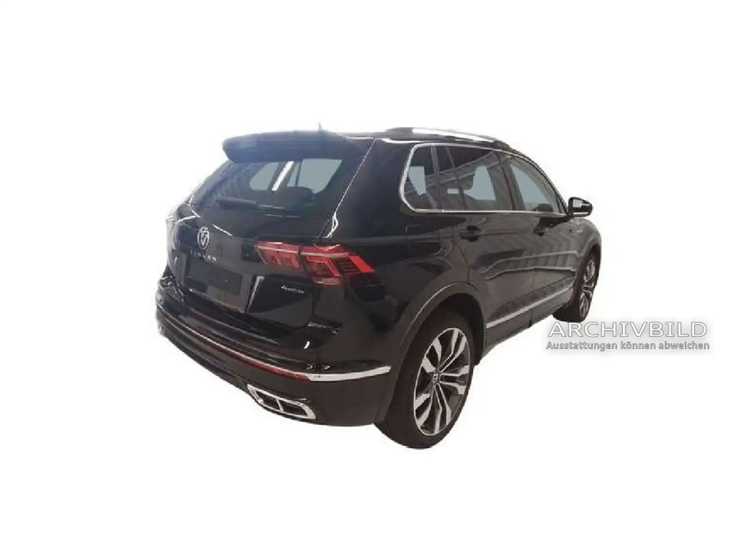 Volkswagen Tiguan R-Line 4Motion DSG DCC MEMORY NAVI ACC Schwarz - 2