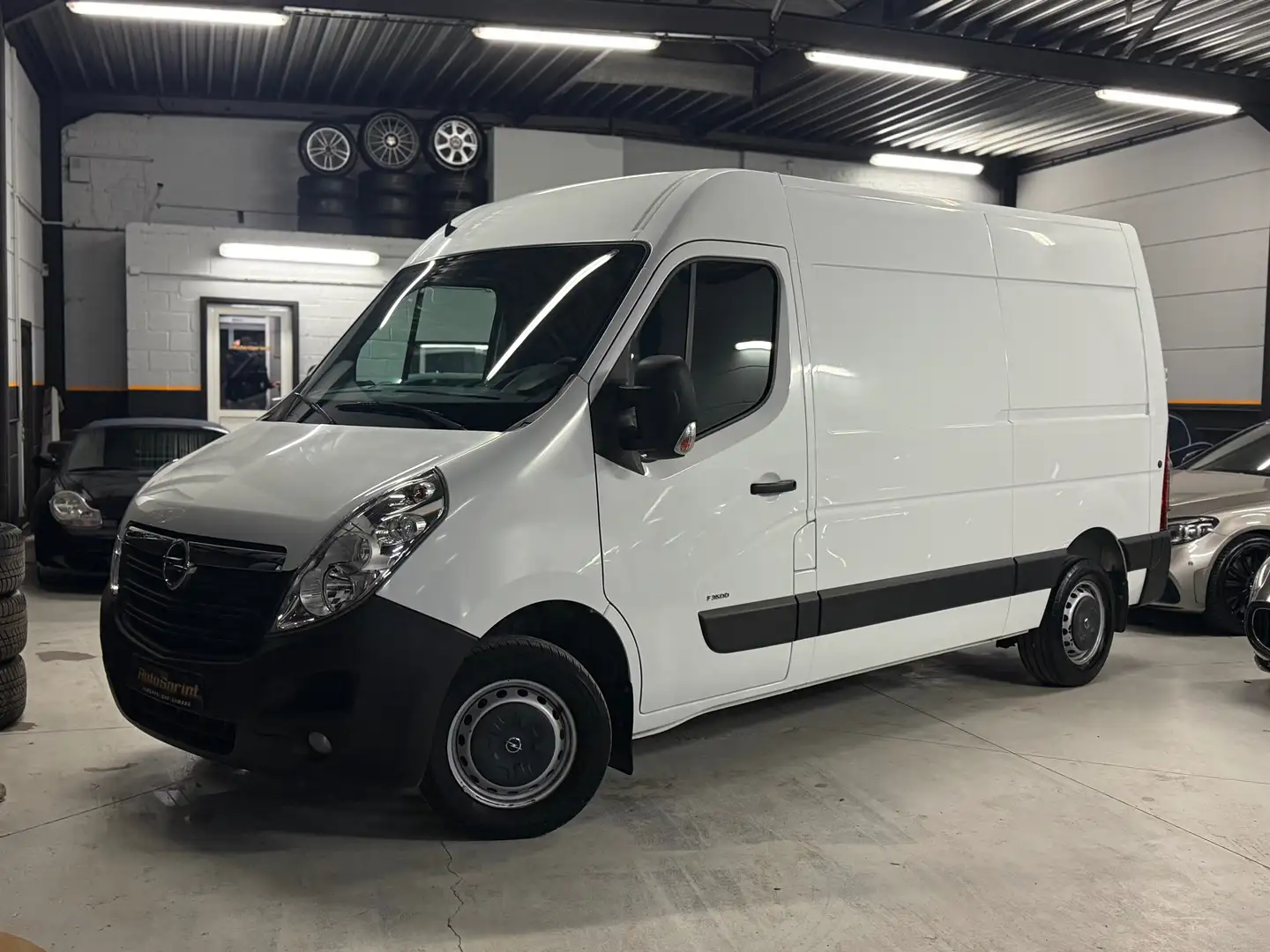 Opel Movano TVA 21 % CAMÉRA 3 PL AIRCO 65,000KM Blanc - 2