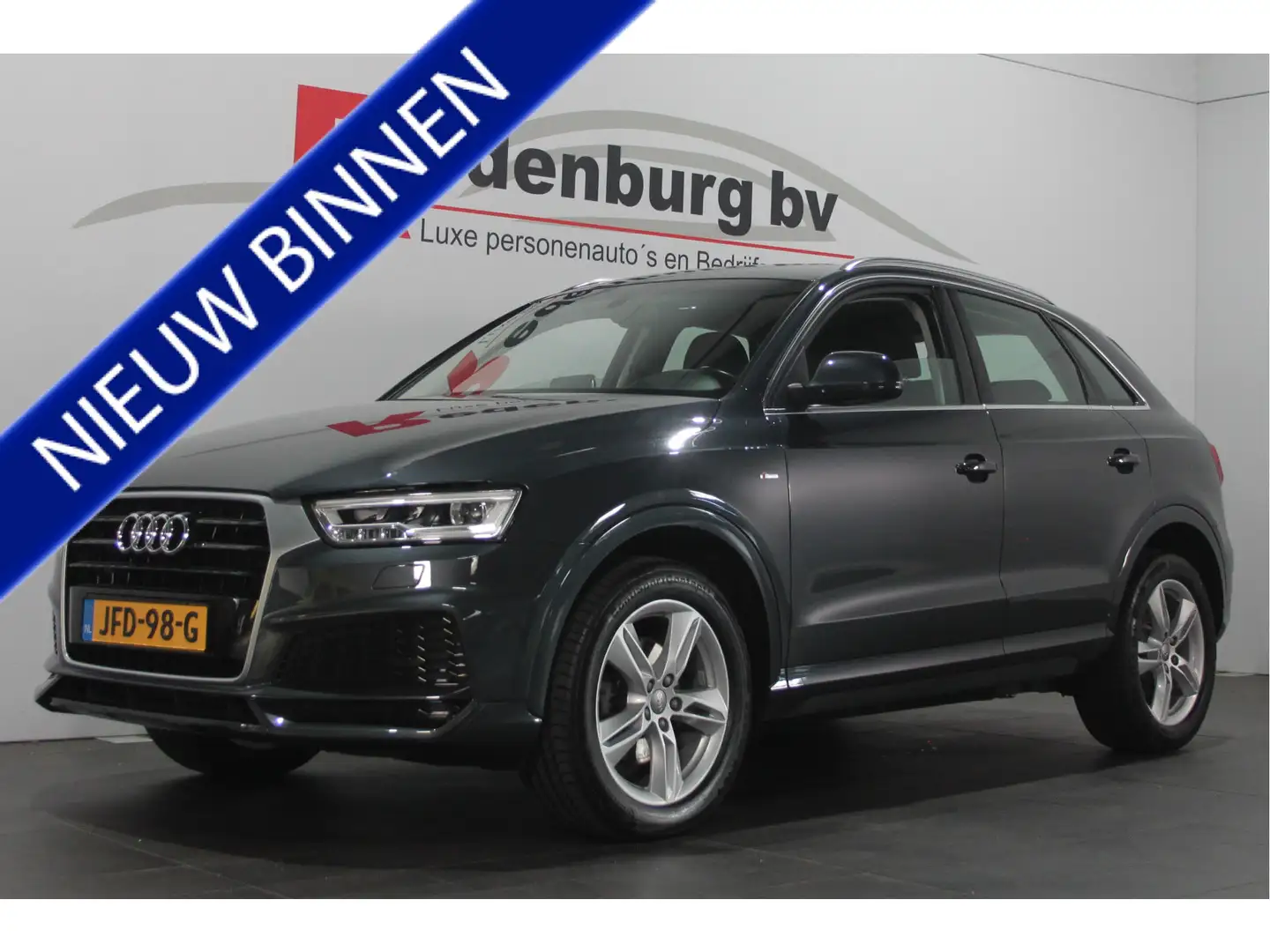 Audi Q3 1.4 TFSI CoD Sport Pro S-line - Navi / Dodehoek / Gris - 1