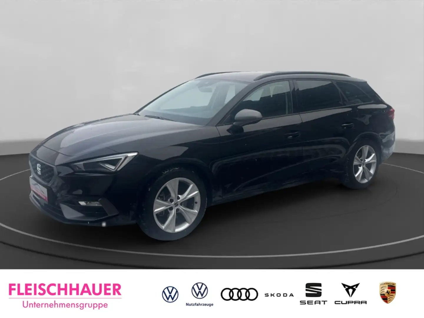SEAT Leon Sportstourer 2.0 TDI Navi Matrix-LED Vision-Paket Schwarz - 1