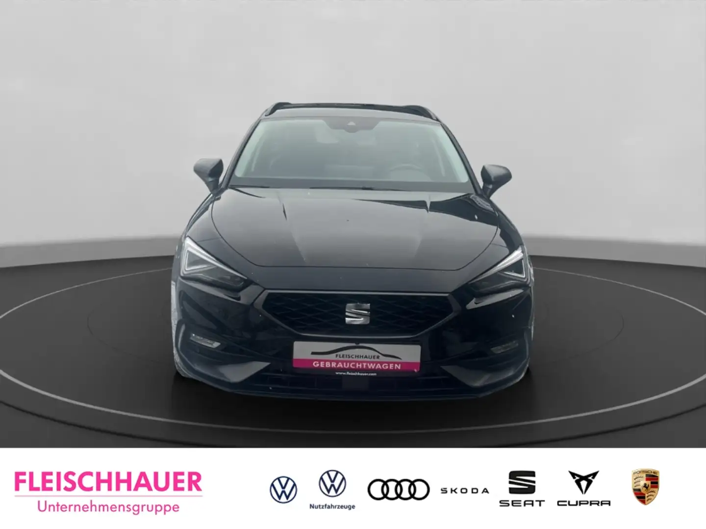 SEAT Leon Sportstourer 2.0 TDI Navi Matrix-LED Vision-Paket Schwarz - 2