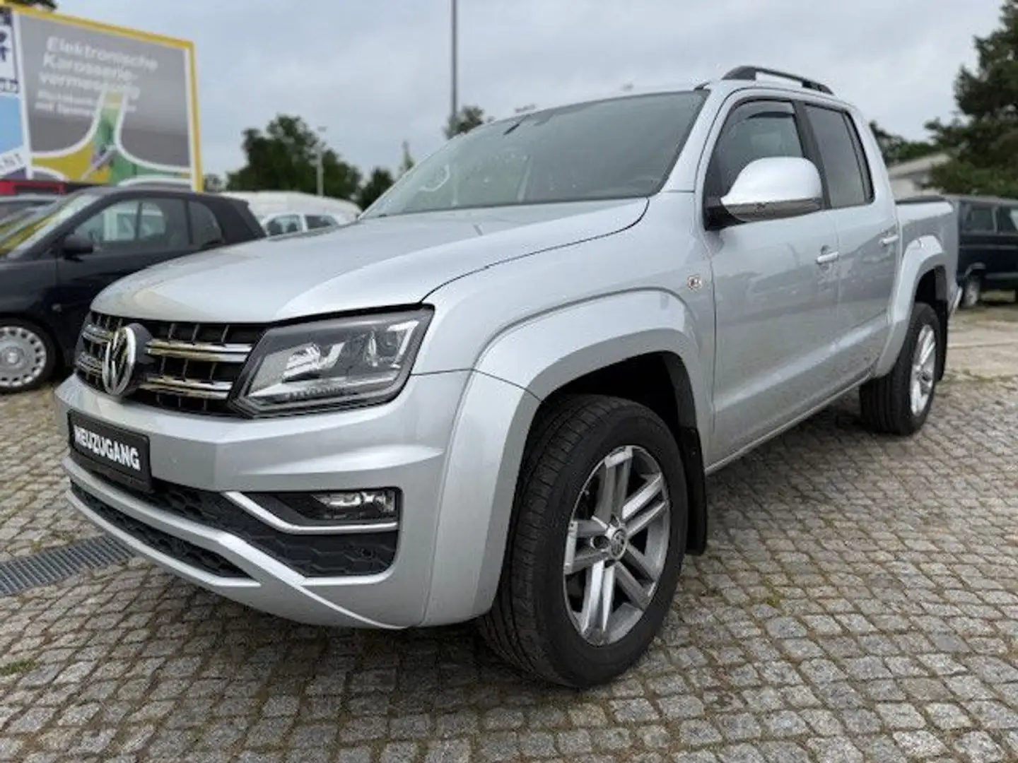 Volkswagen Amarok Highline DoubleCab 4Motion Leder Navi Xen Silber - 1