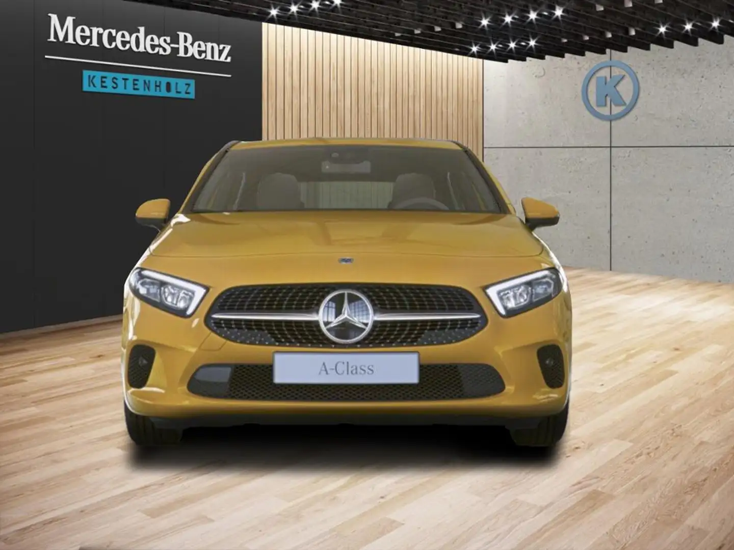 Mercedes-Benz A 250 e Kompaktlimousine *MBUX*STHZ*NAVI*LED* Jaune - 2