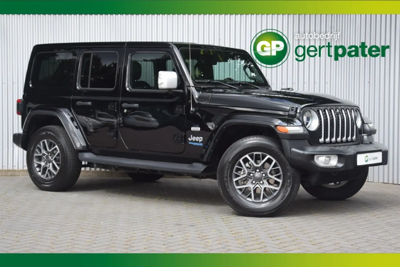 Jeep Wrangler Unlimited 4xe 380 Sahara Hard&Softtop/Leer/Camera/ Zwart - 1