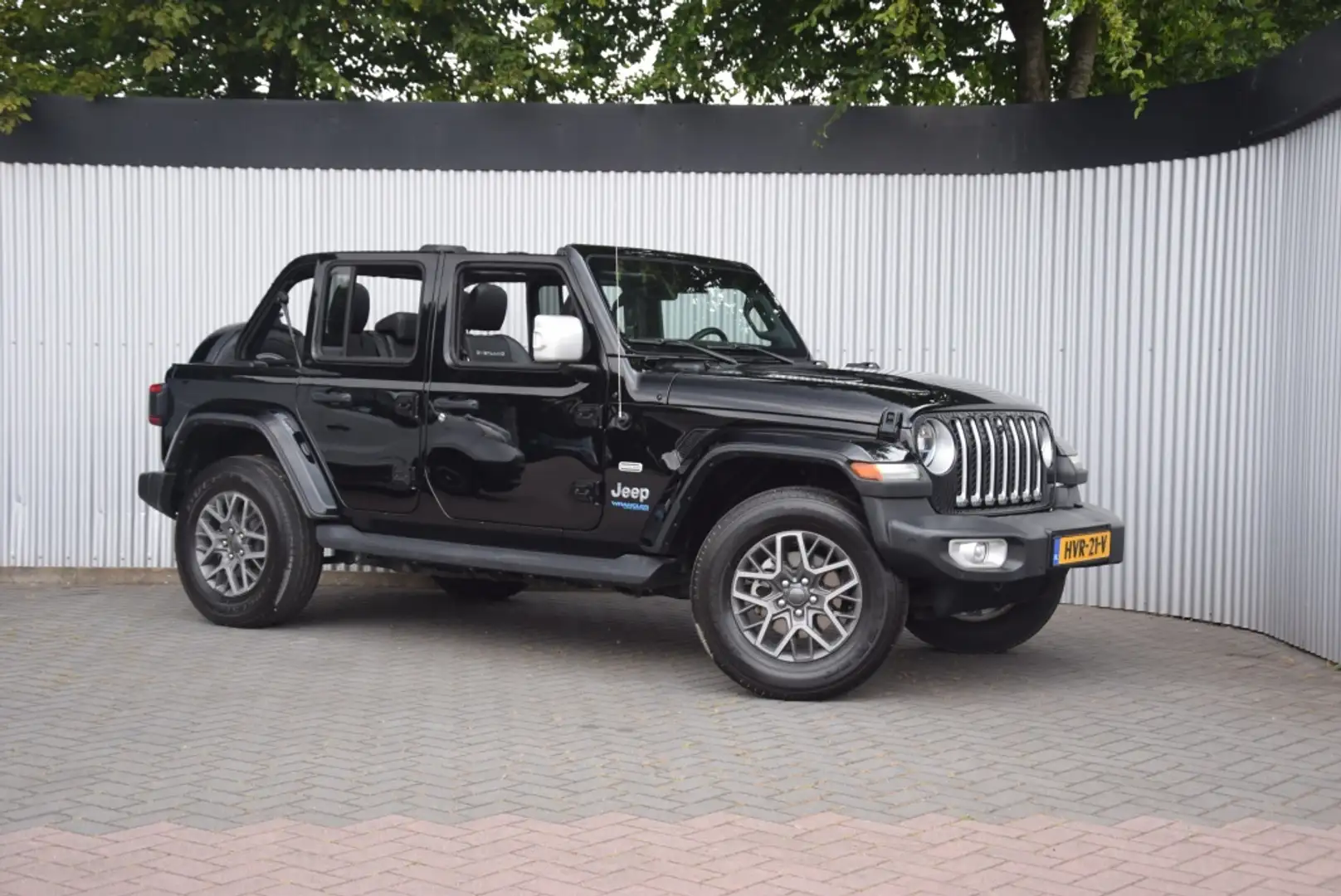 Jeep Wrangler Unlimited 4xe 380 Sahara Hard&Softtop/Leer/Camera/ Zwart - 2