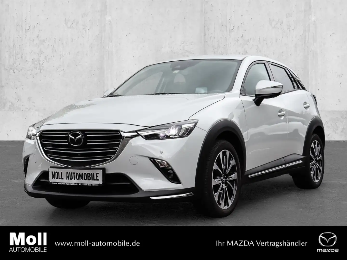 Mazda CX-3 Selection 2.0 SKYACTIV-G 121 EU6d Navi 360 Kamera Blanc - 1