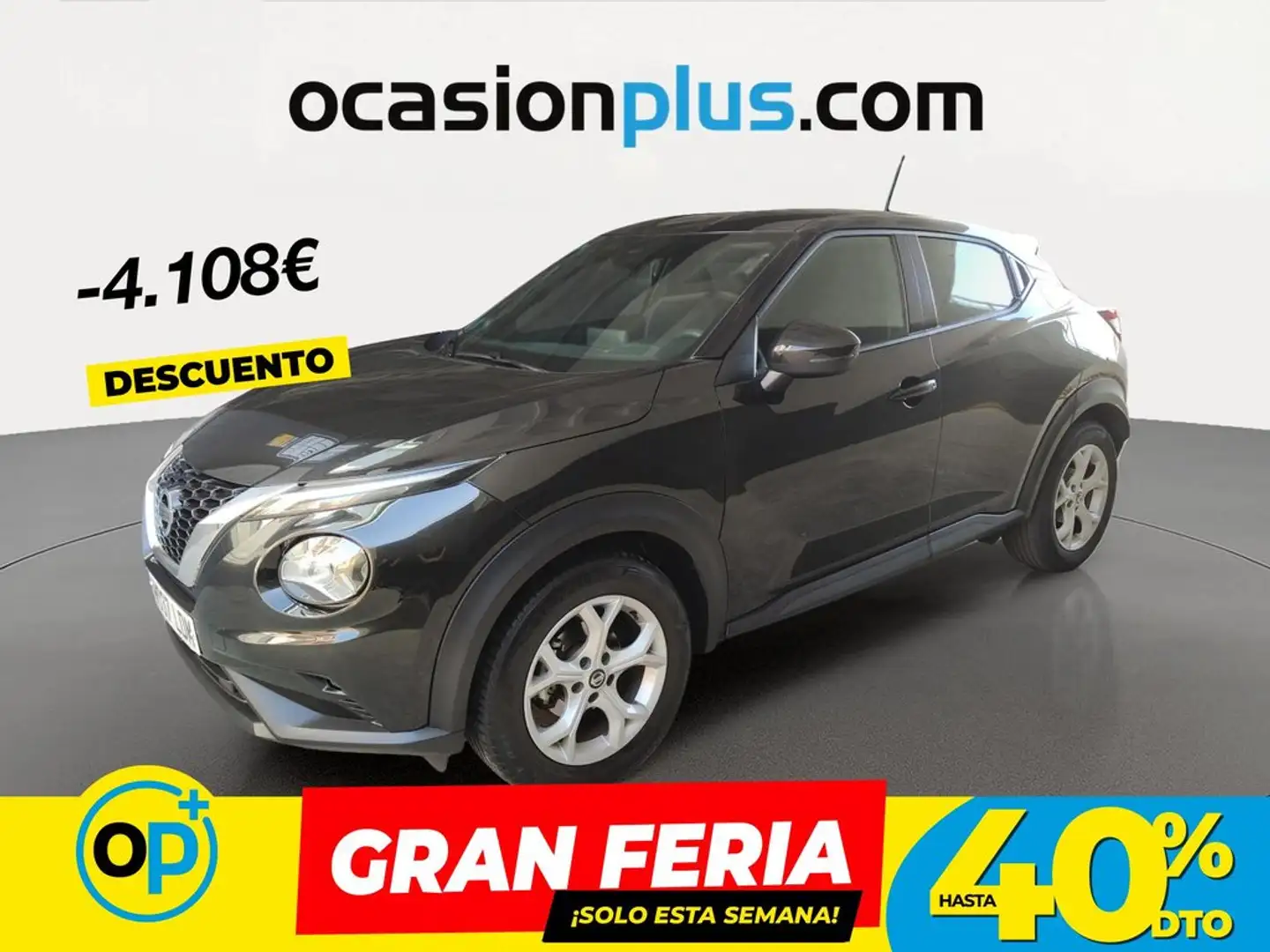 Nissan Juke 1.0 DIG-T Acenta 4x2 117 Negro - 1