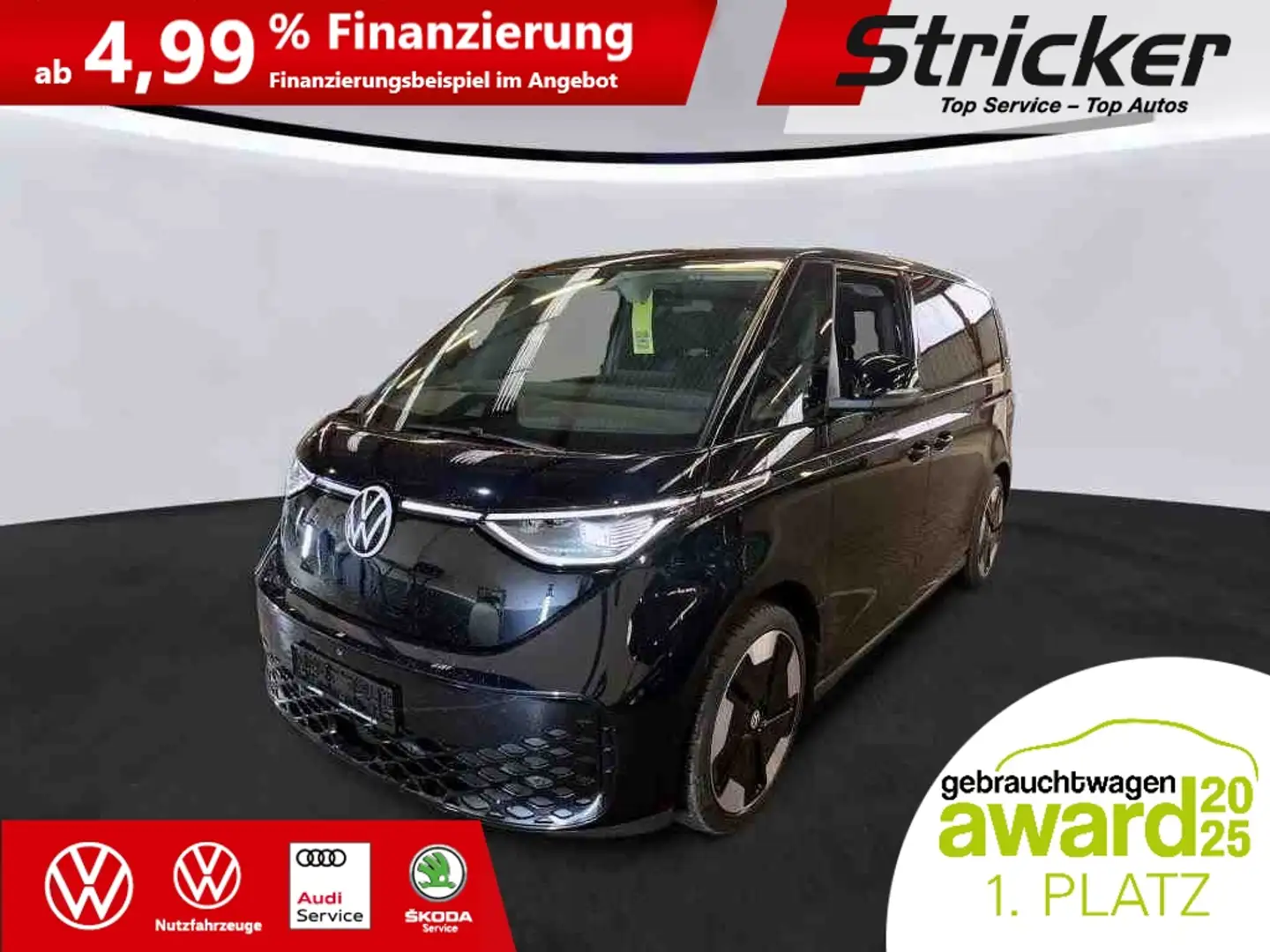 Volkswagen ID. Buzz Pro 210/77 489,-ohne Anzahlung IQ.Light Travel Schwarz - 2