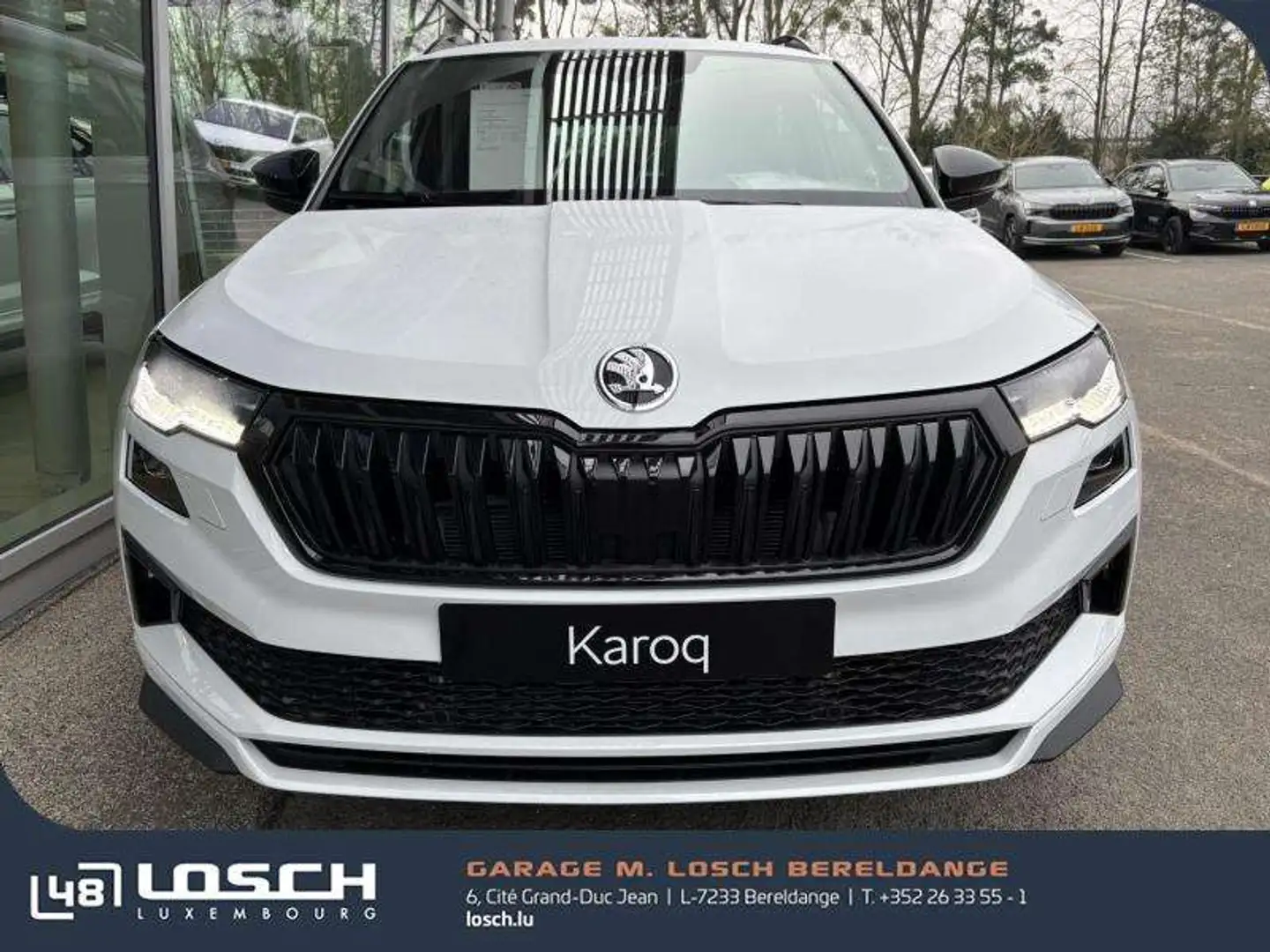 Skoda Karoq Sportline Blanc - 2