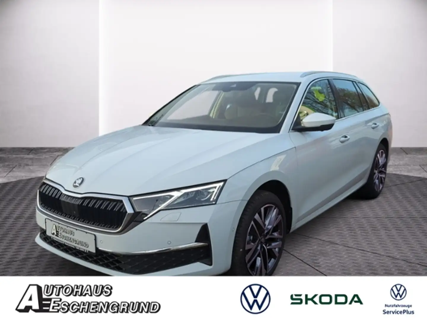 Skoda Octavia Combi 2.0 TDI DSG Tour NAV AHK ASSISTENZ-PLUS Weiß - 1