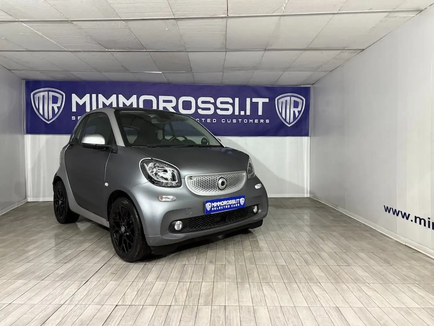 smart forTwo 1.0 Passion Automatica UNIPROPRIETARIO Grigio - 1
