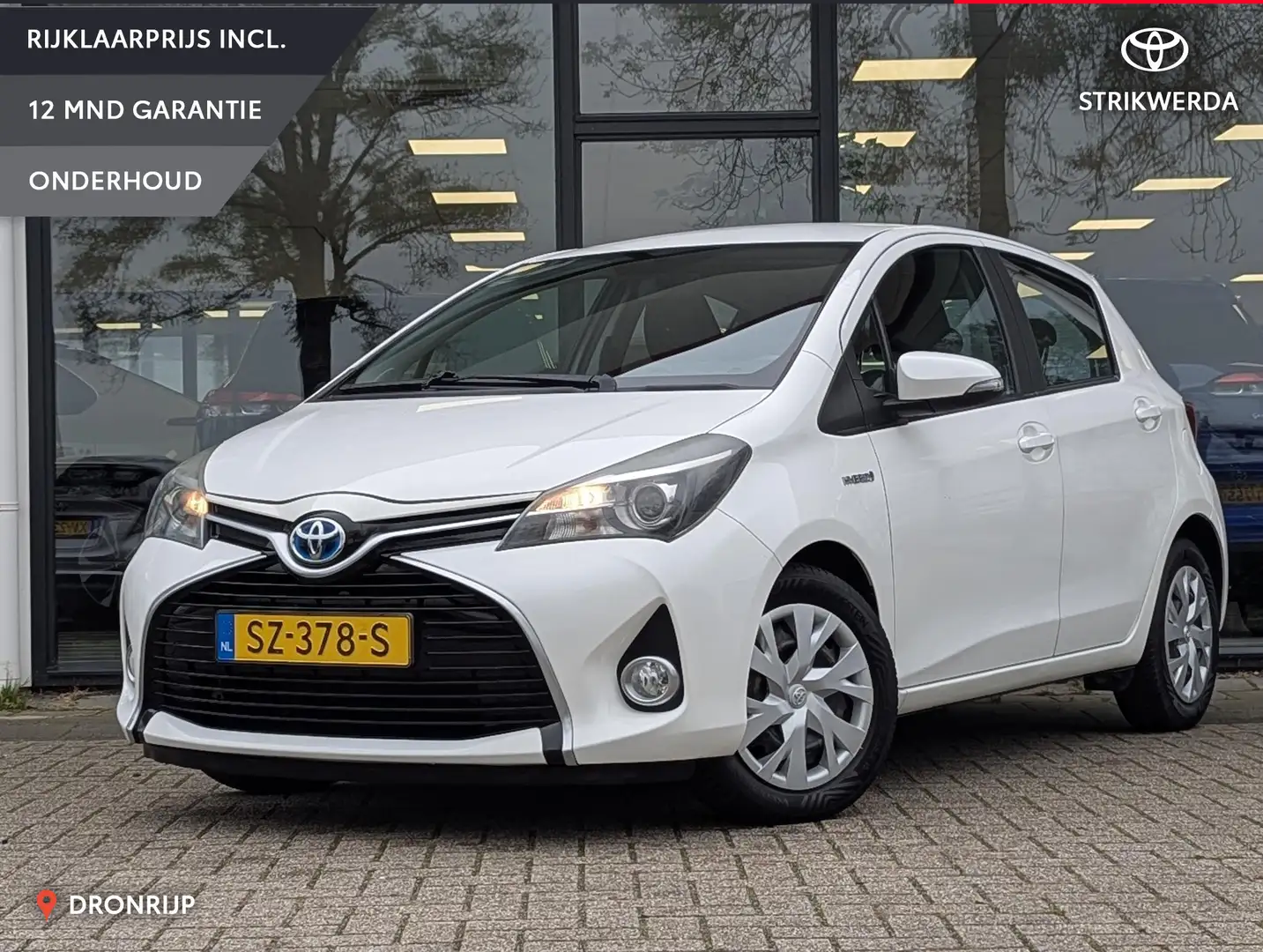 Toyota Yaris 1.5 Hybrid Now | Cruise Control | Climate control Blanc - 1
