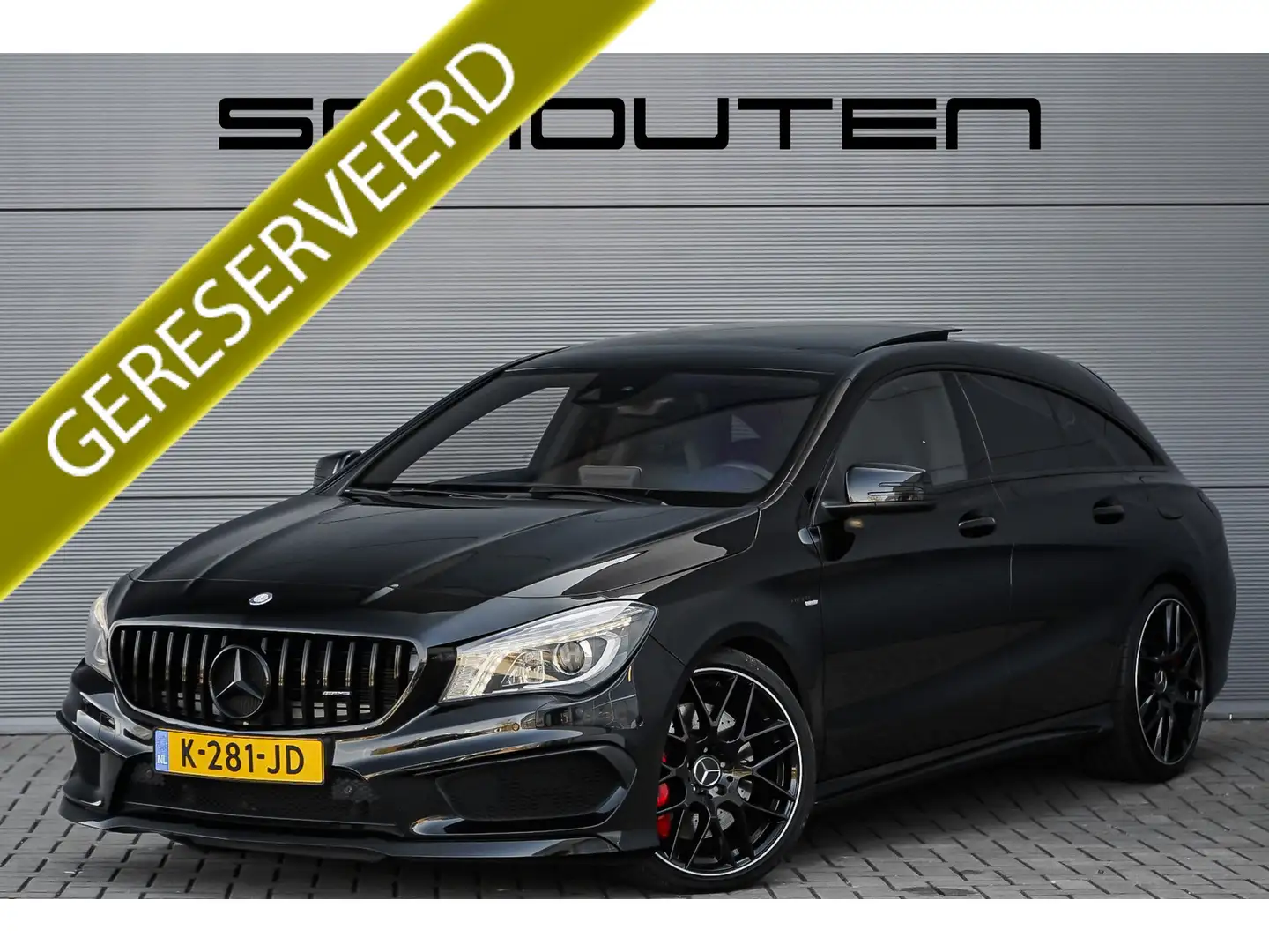 Mercedes-Benz CLA 45 AMG Shooting Brake 4M Pano Navi Camera Black Pack Чорний - 1