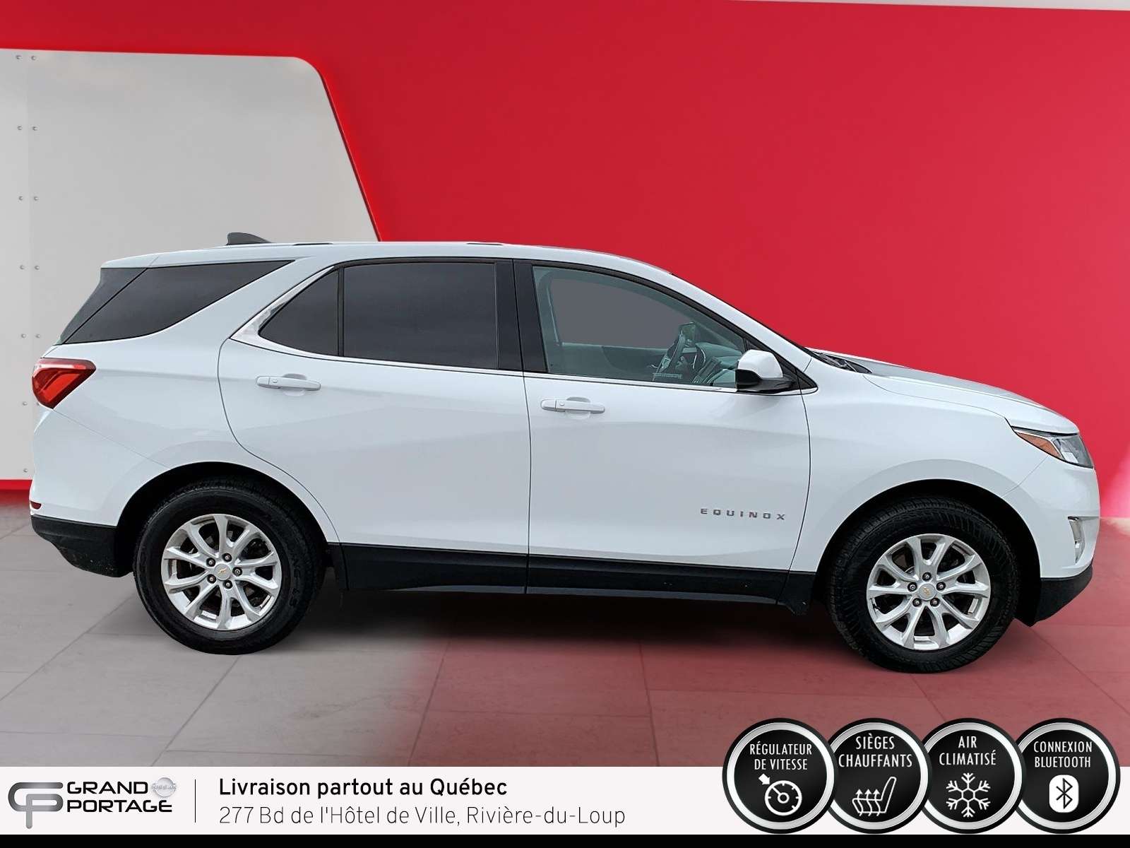 2018 Chevrolet Equinox LT, boîte automatique à traction avant — снимка 1