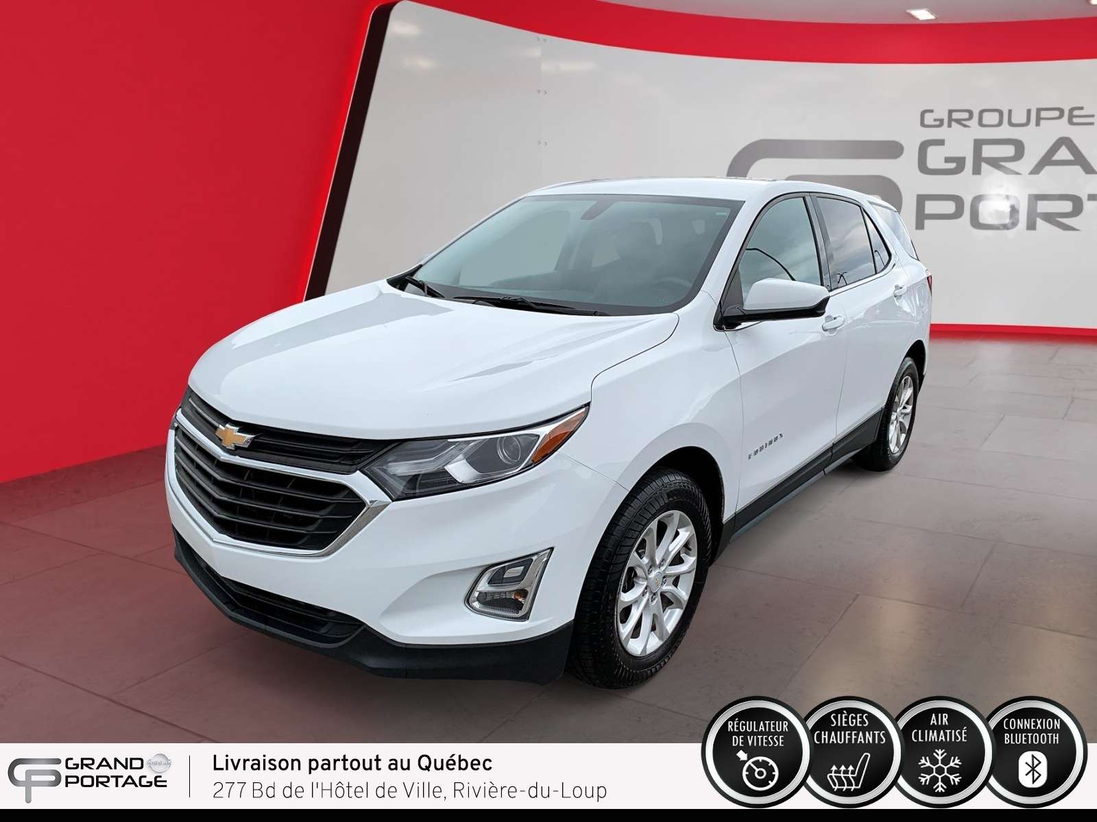 2018 Chevrolet Equinox LT, boîte automatique à traction avant