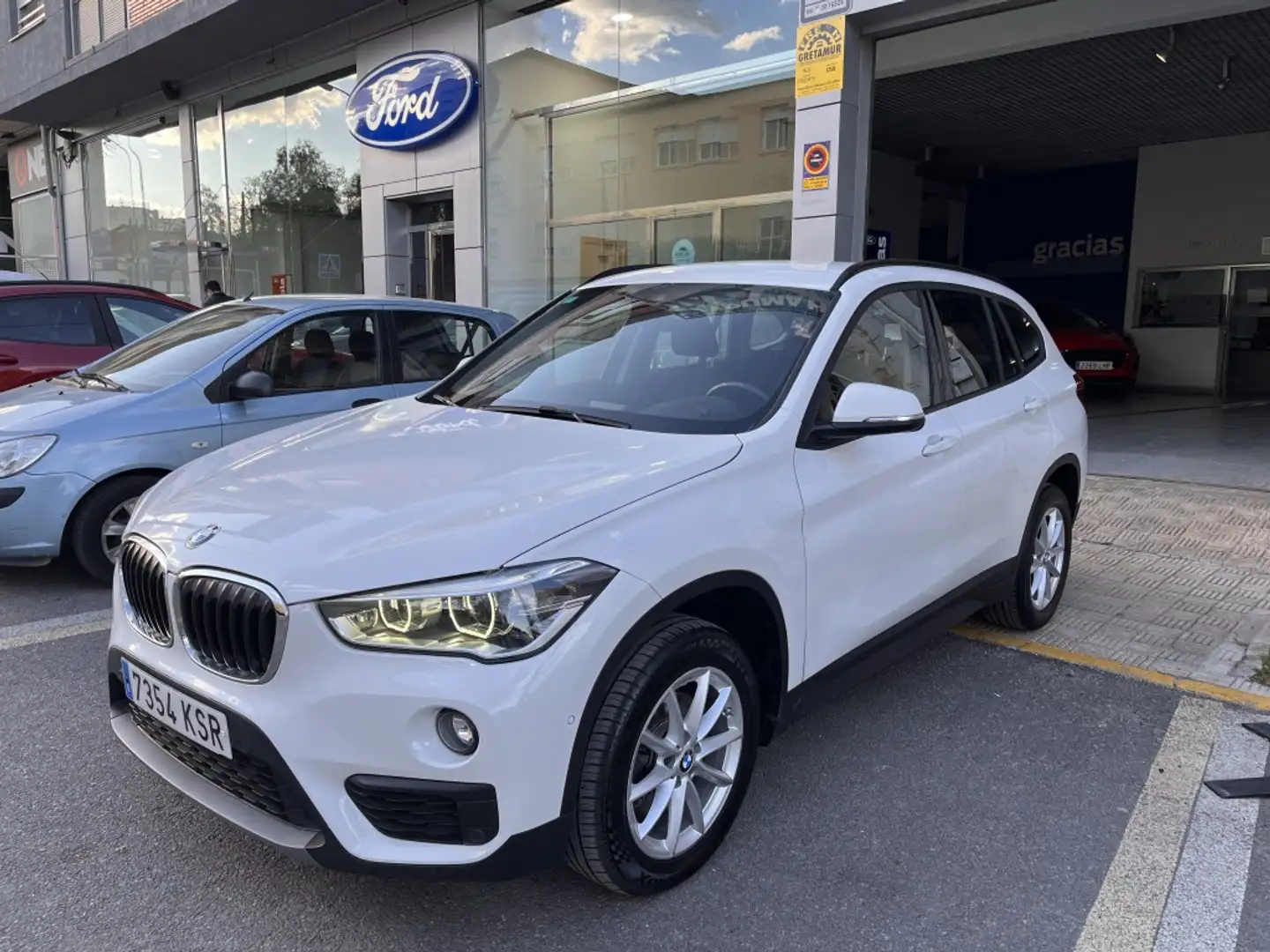 BMW X1 sDrive 18dA Blanco - 1