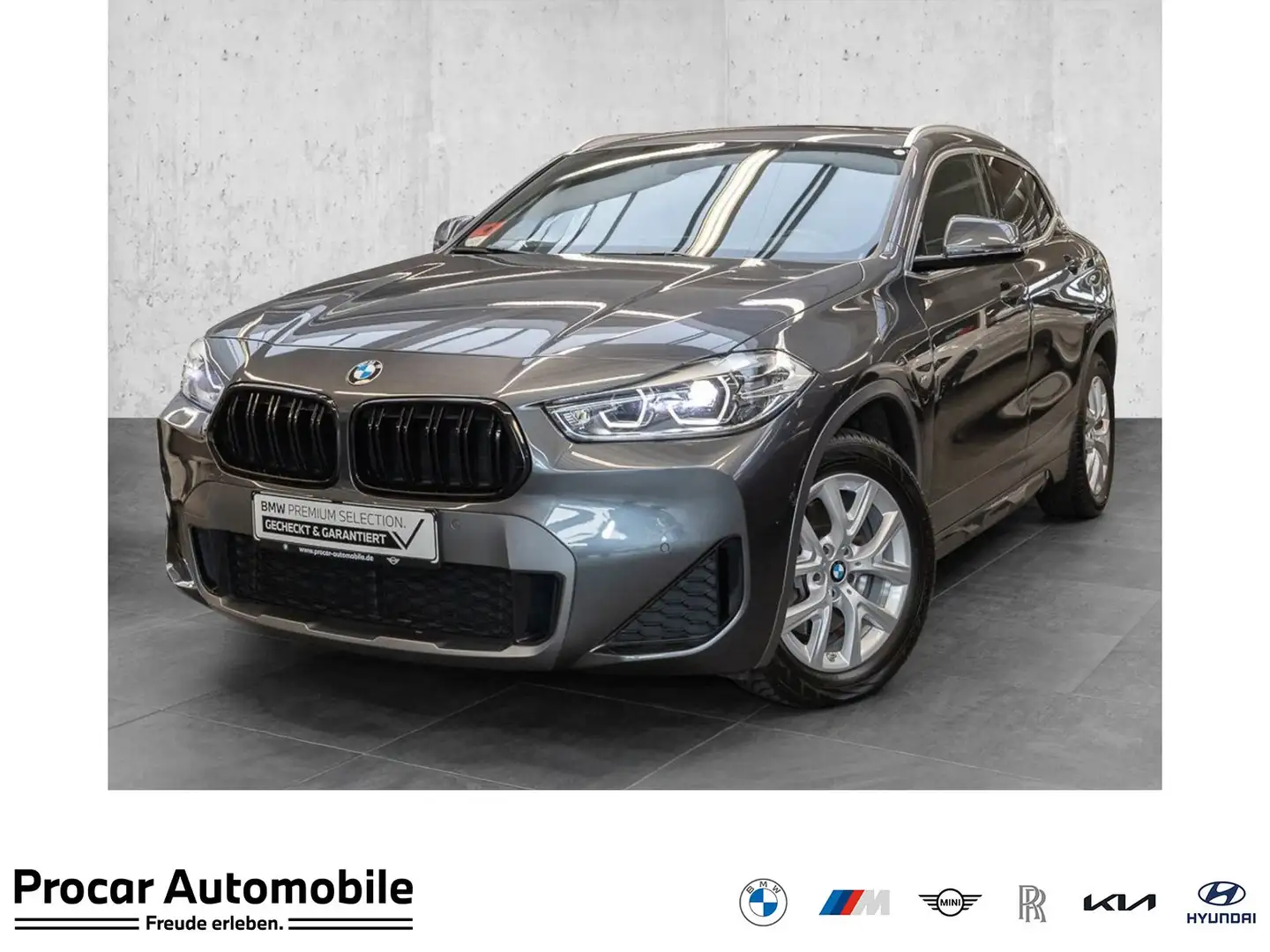 BMW X2 xDrive20i A Head-Up DAB LED WLAN AHK PDC Grau - 1